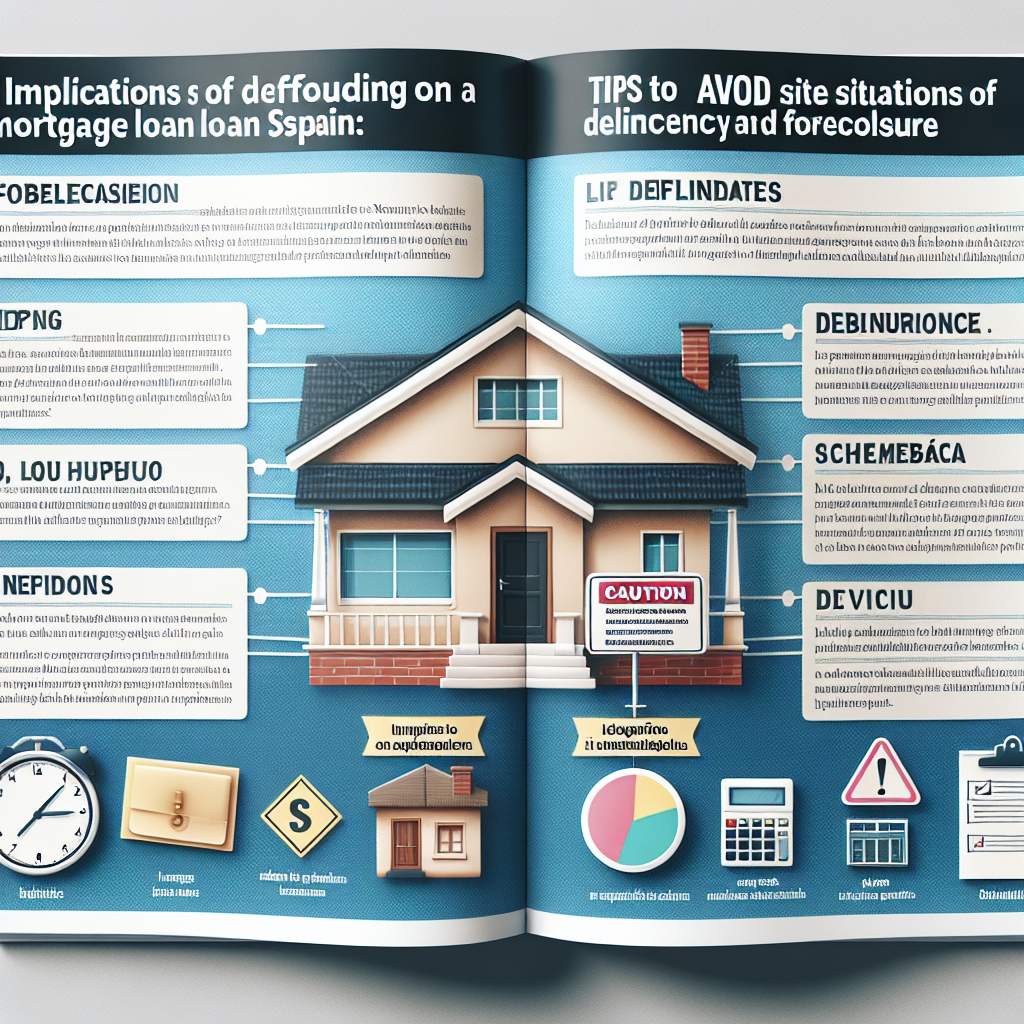 Implicaciones legales de incumplir el pago de un préstamo hipotecario en España: consejos para evitar situaciones de morosidad y ejecución hipotecaria